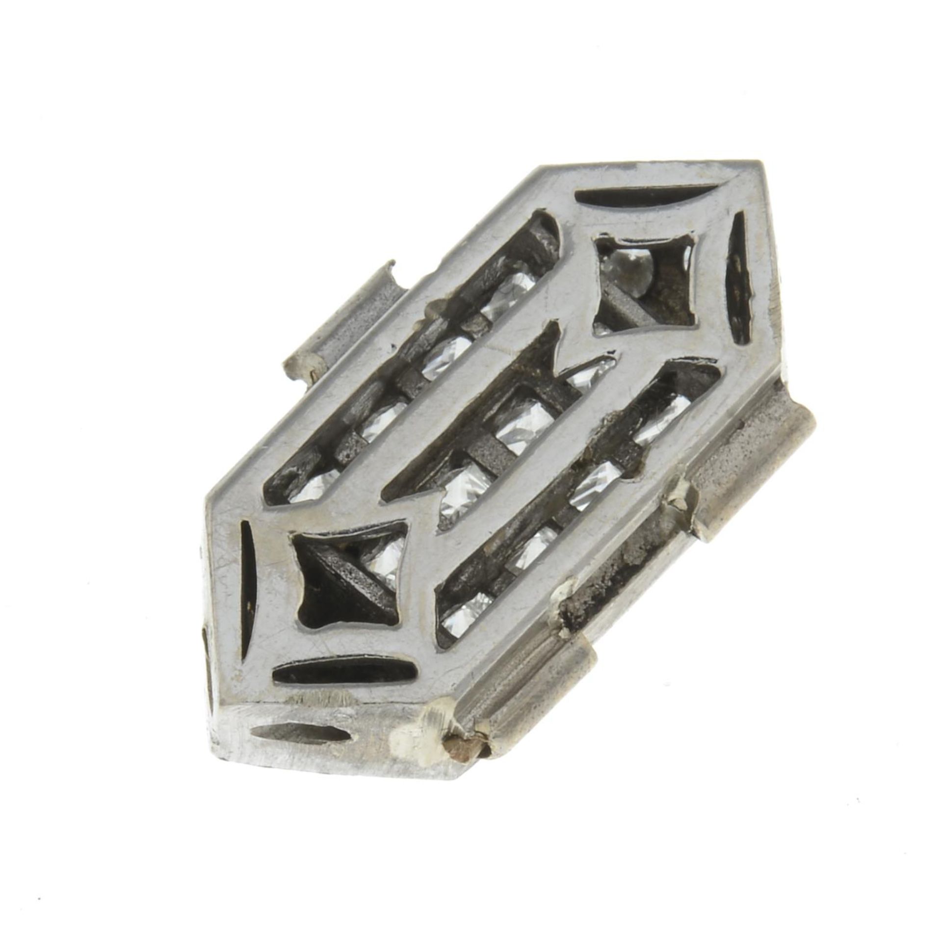 A diamond jewellery component.Estimated total diamond weight 1ct, - Bild 2 aus 2