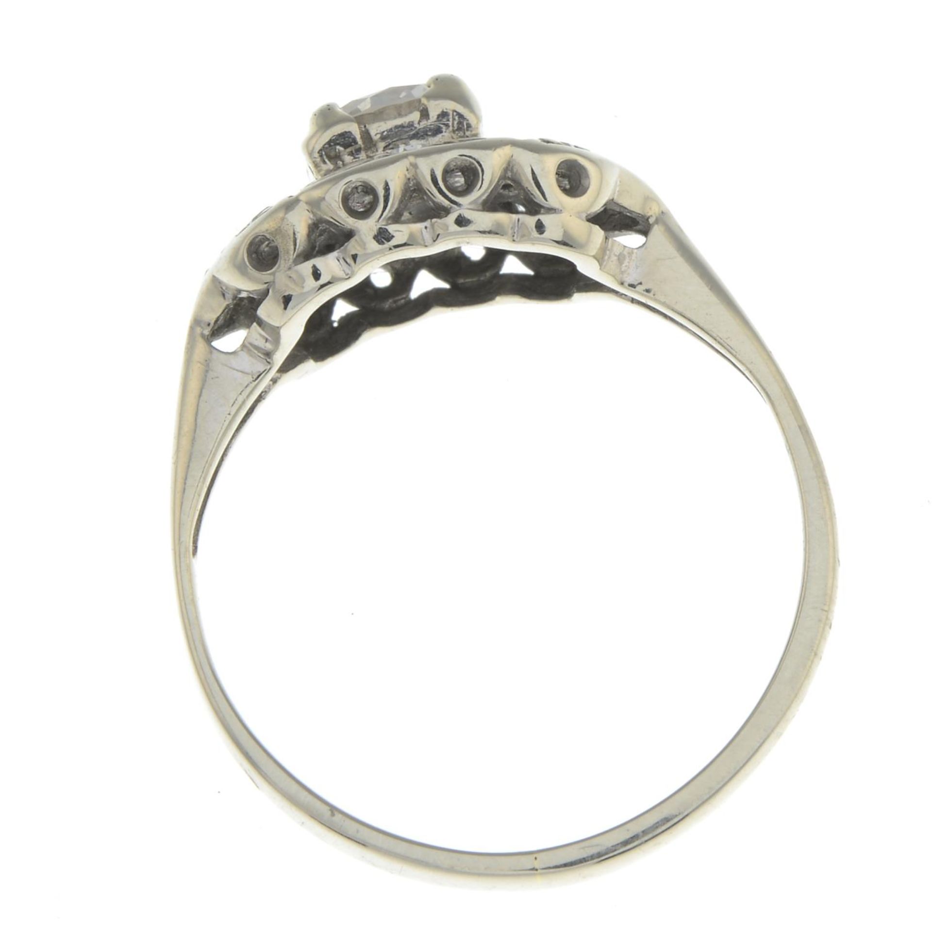 A diamond dress ring. - Bild 2 aus 2