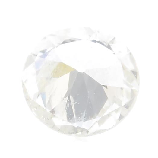 A brilliant-cut diamond. - Image 2 of 2
