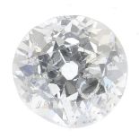 An old-cut diamond.