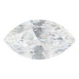 A marquise-shape diamond.
