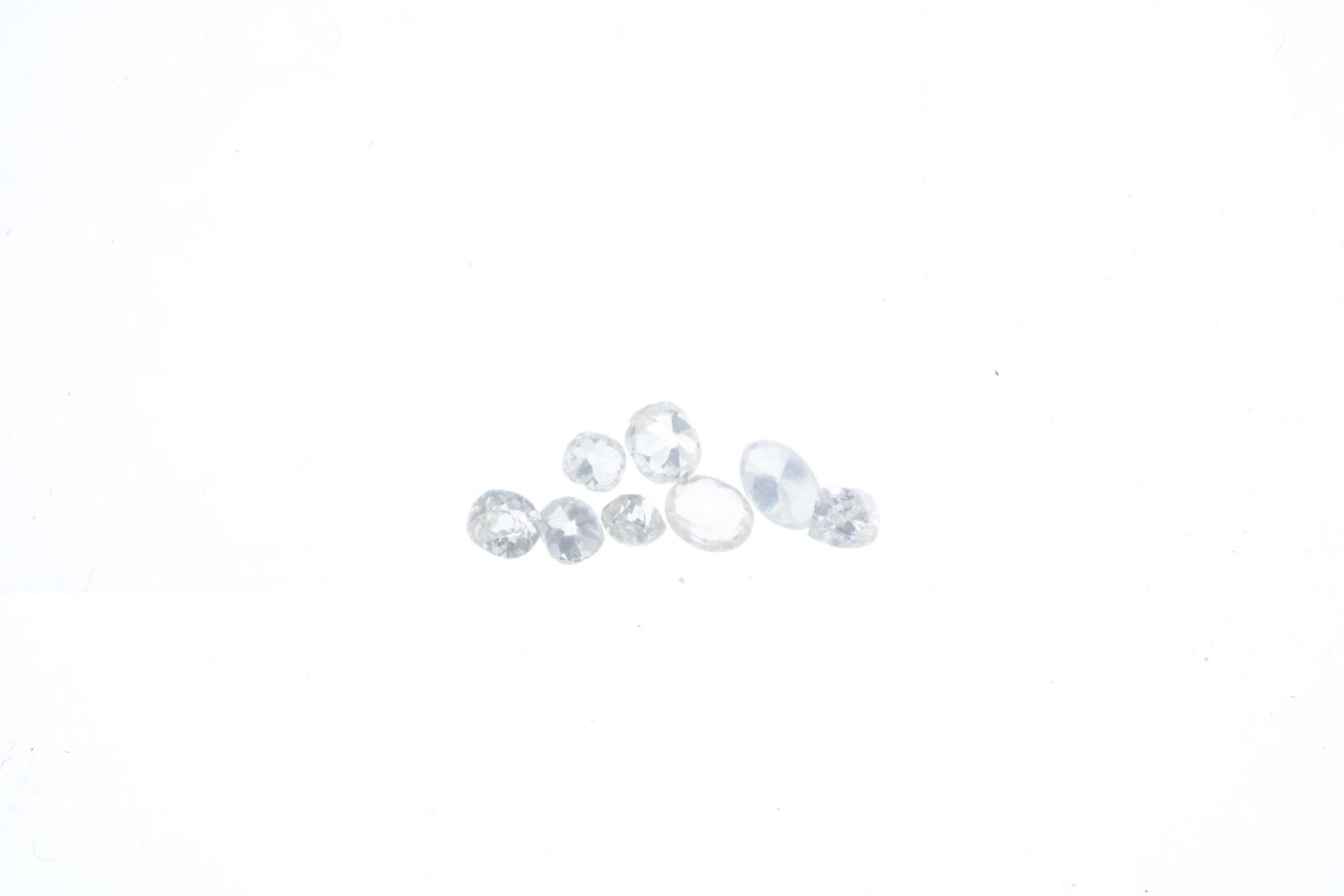Eight vari-cut diamonds. - Image 2 of 2