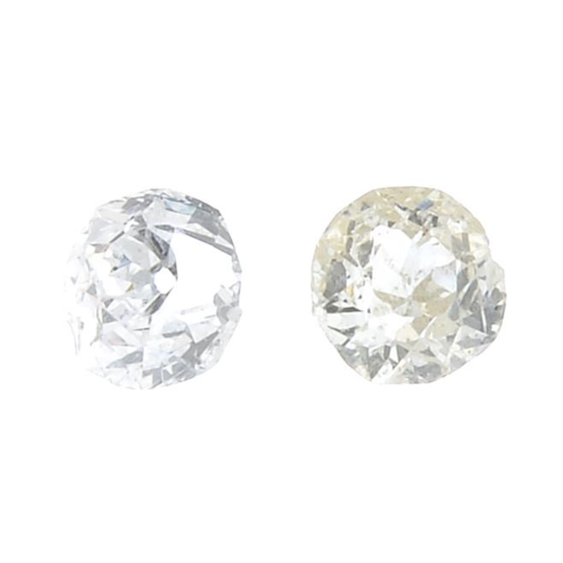 A selection of vari-cut diamonds.