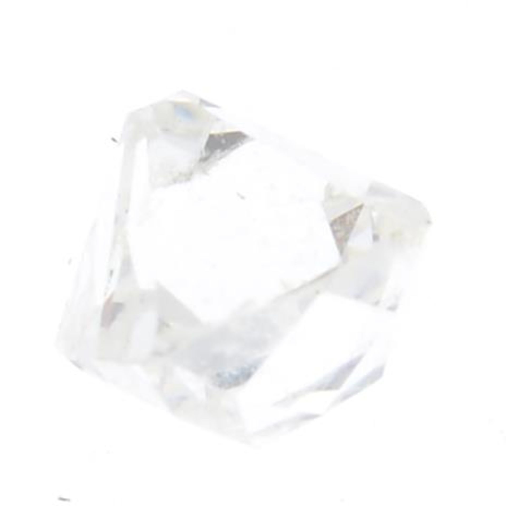 An old-cut diamond. - Image 2 of 2