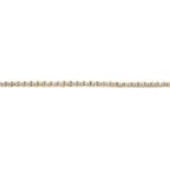 An illusion-set diamond line bracelet.Estimated total diamond weight 0.90ct.Stamped 10K.Length