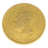 George IV, Sovereign 1826 (S 3801).