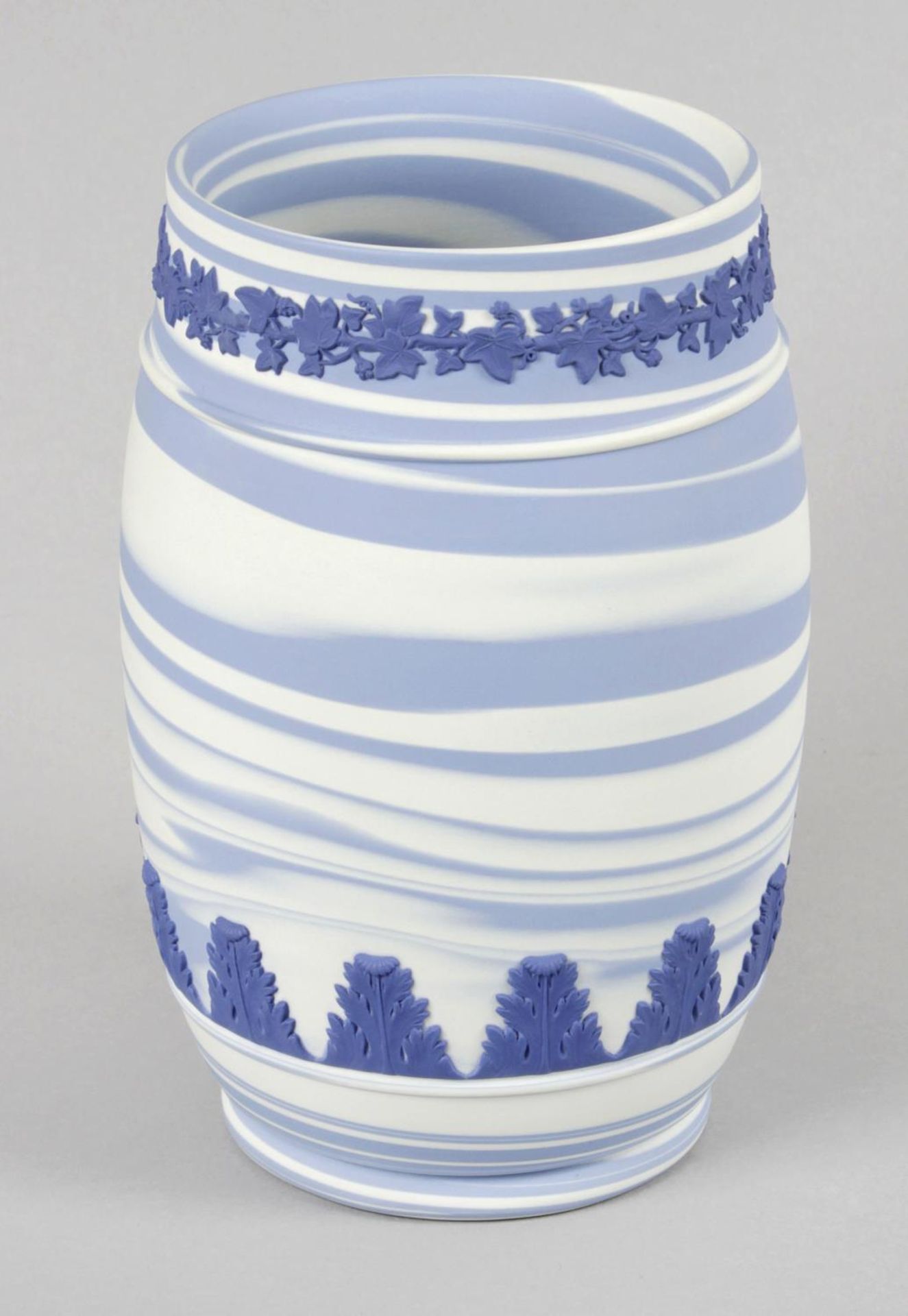 An unusual Wedgewood Jasperware vase,