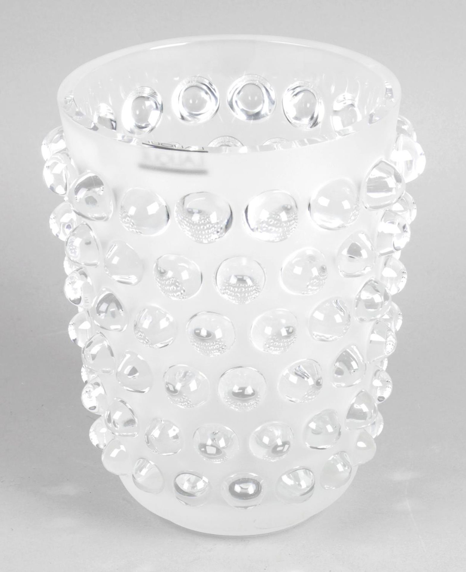 A Lalique Mossi vase,