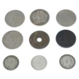 British and world coins, a quantity, mostly 18th to 20th century, some silver.