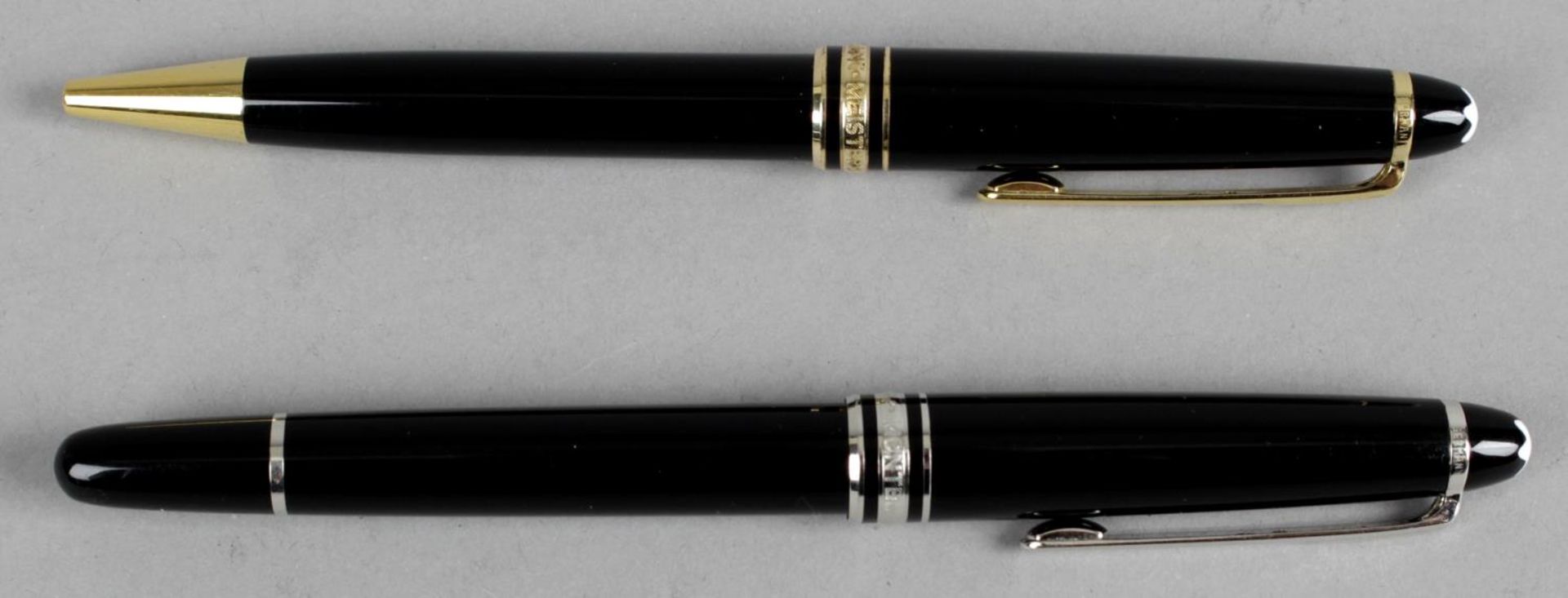 A Montblanc Meisterstuck Pix ballpoint pen,