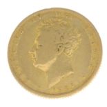 George IV, Sovereign 1827 (S 3801).