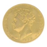 George IV, Half-Sovereign 1828 (S 3804).