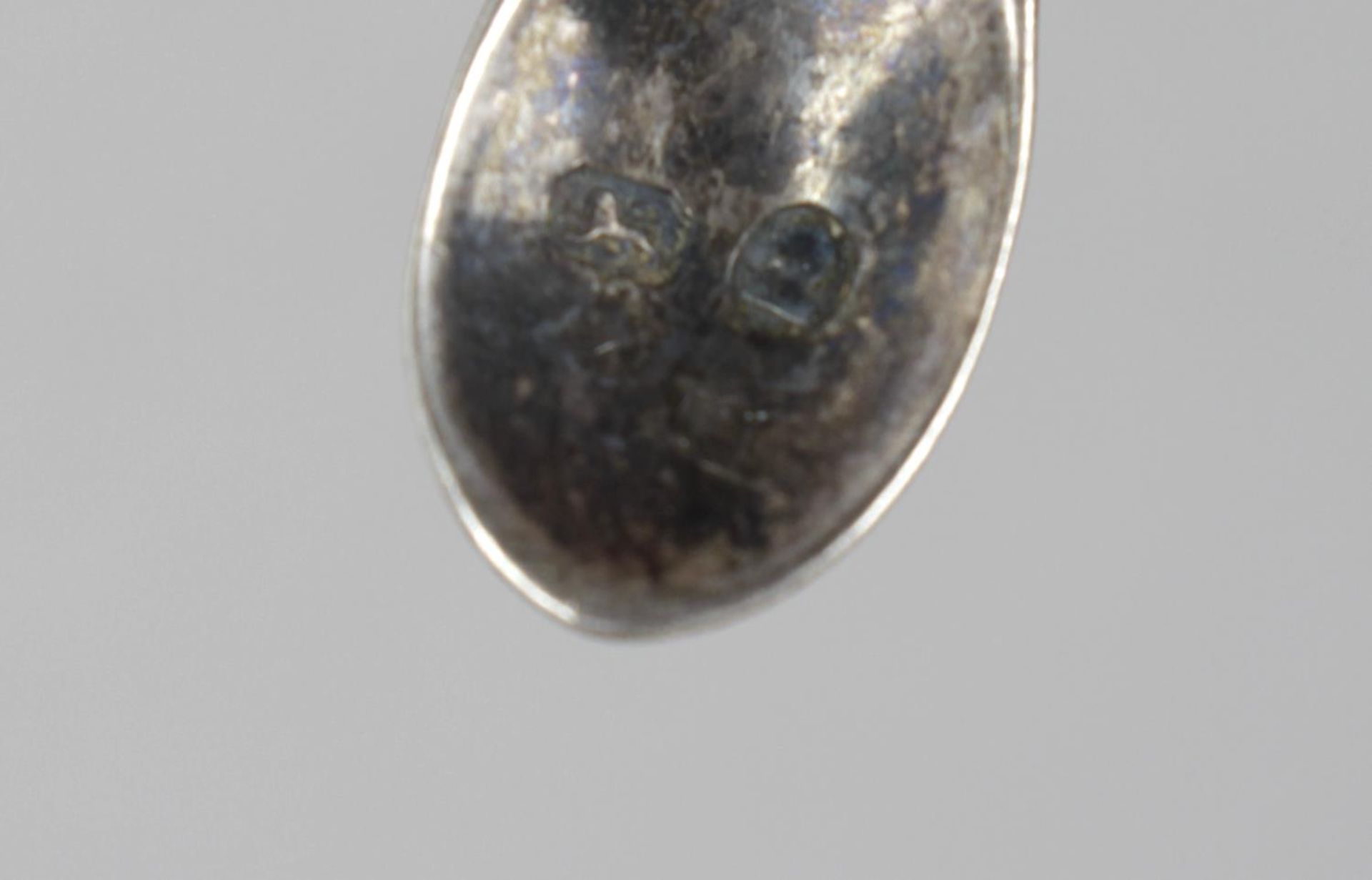 A William IV silver marrow scoop, - Bild 5 aus 5