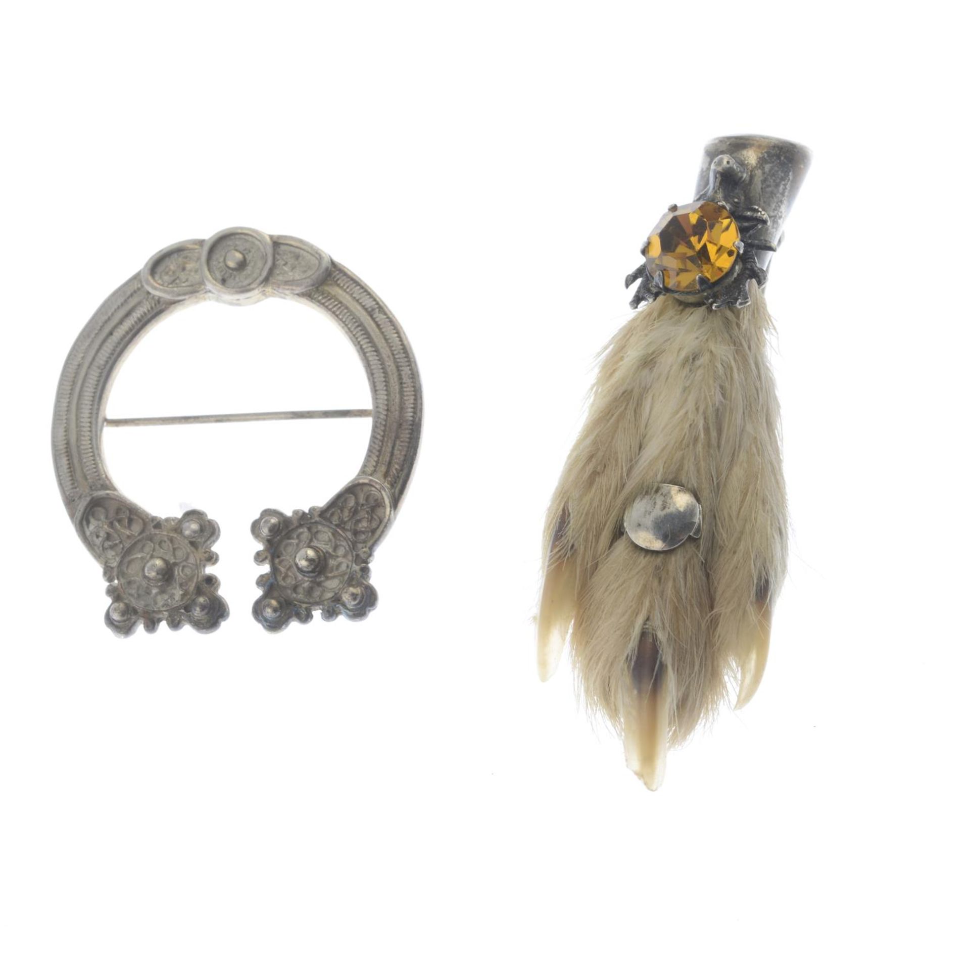 Three items of jewellery, - Bild 2 aus 2