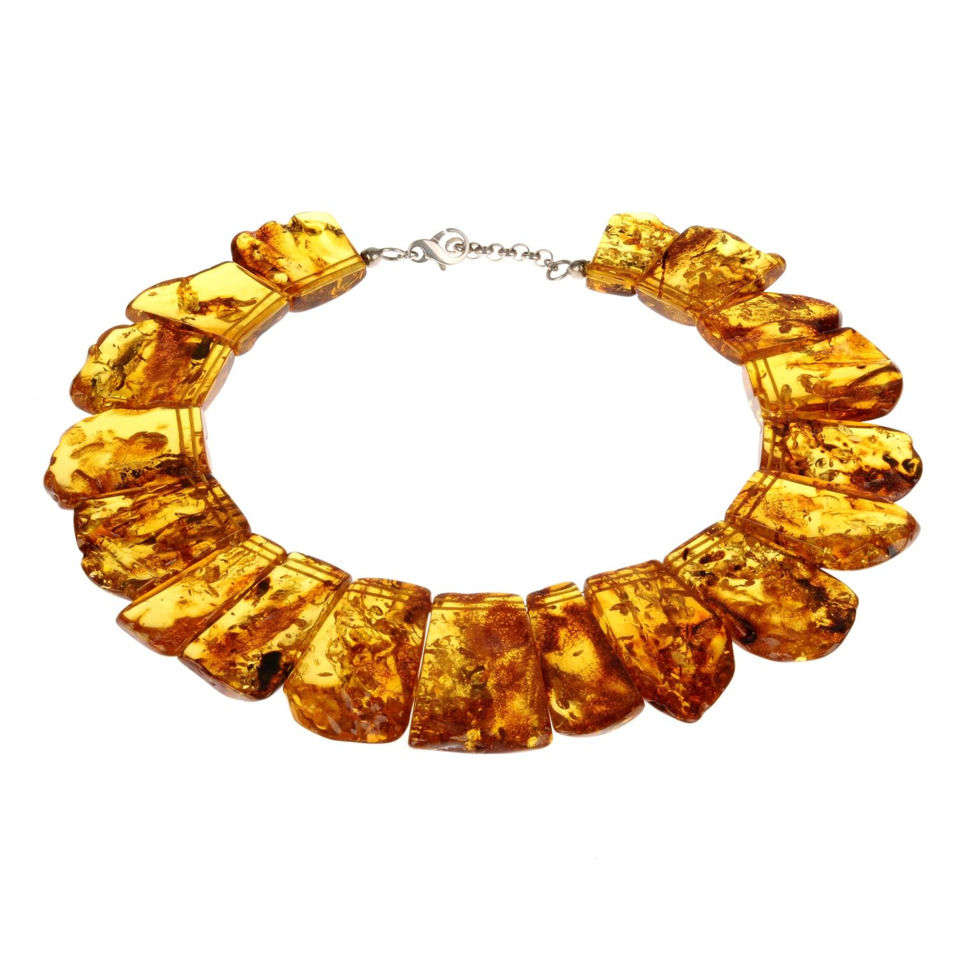 A modified amber necklace.