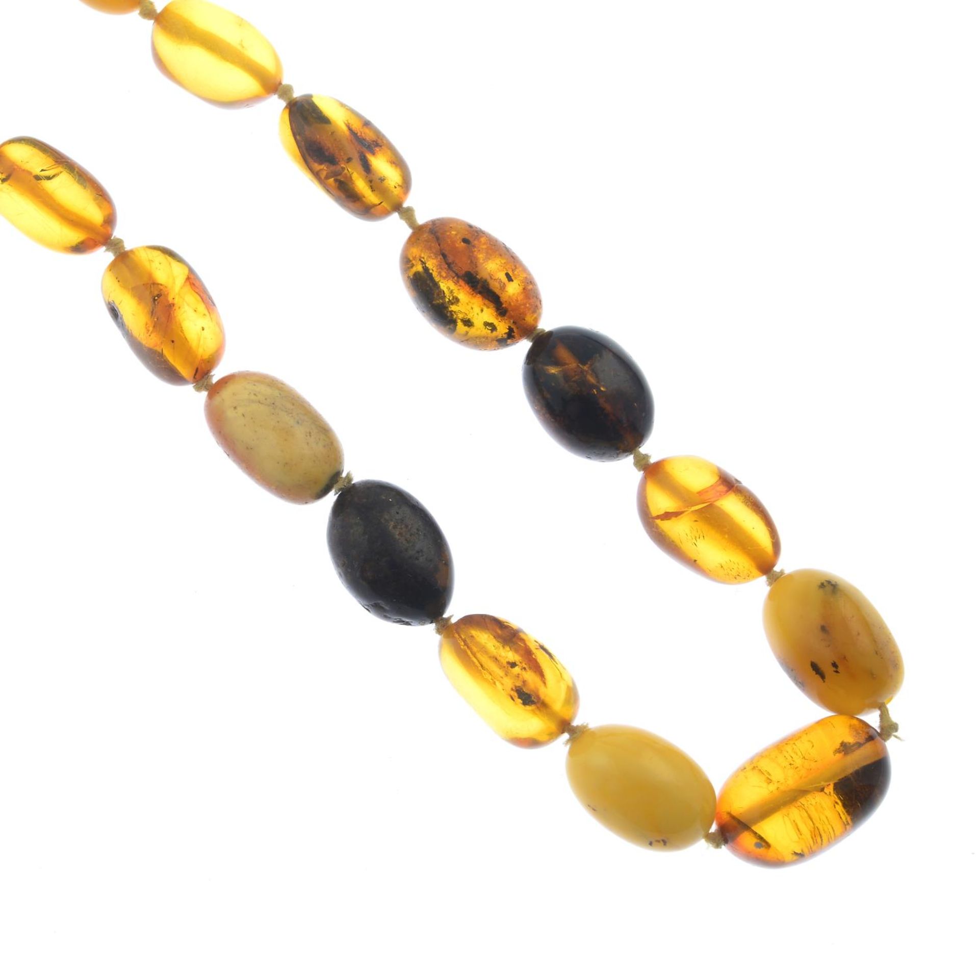 Amber necklace,