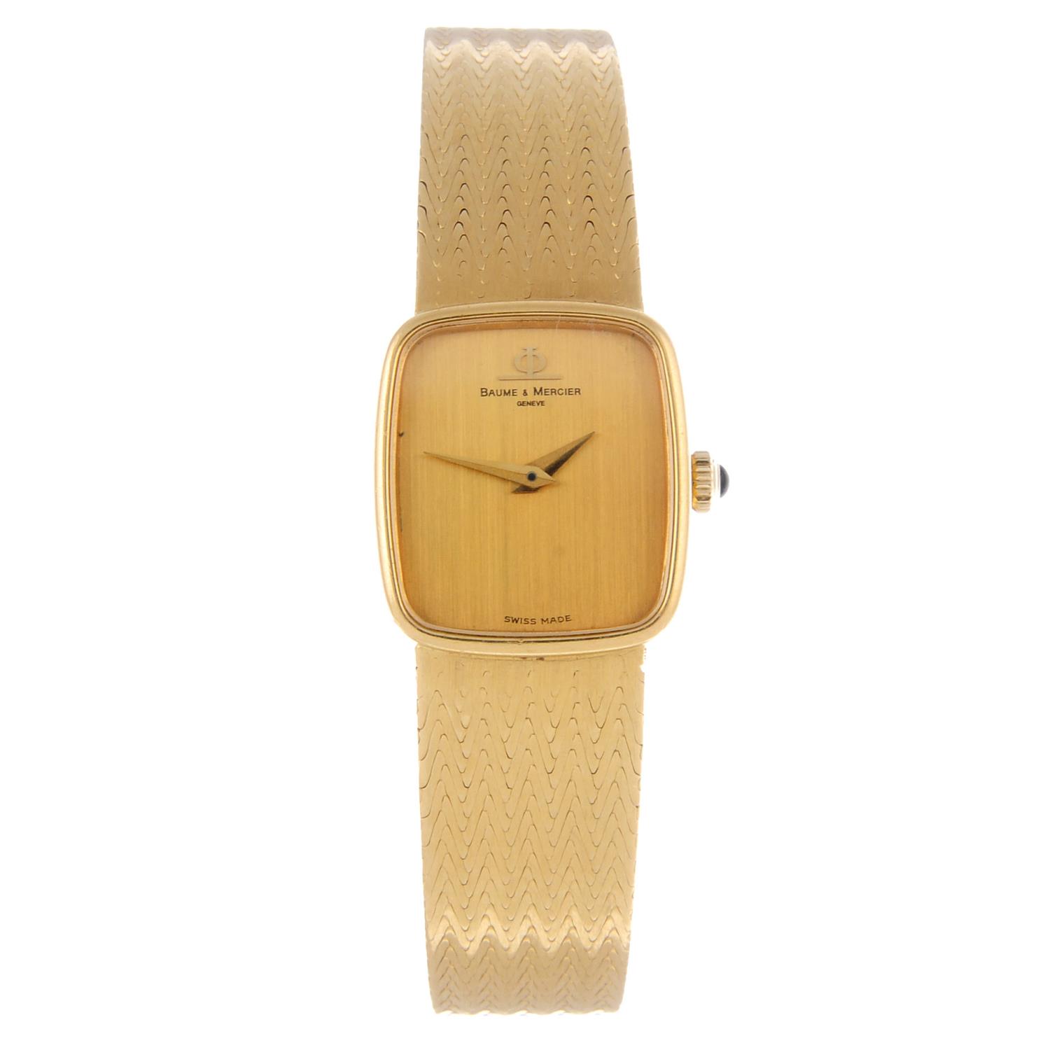 BAUME & MERCIER - a lady's bracelet watch.