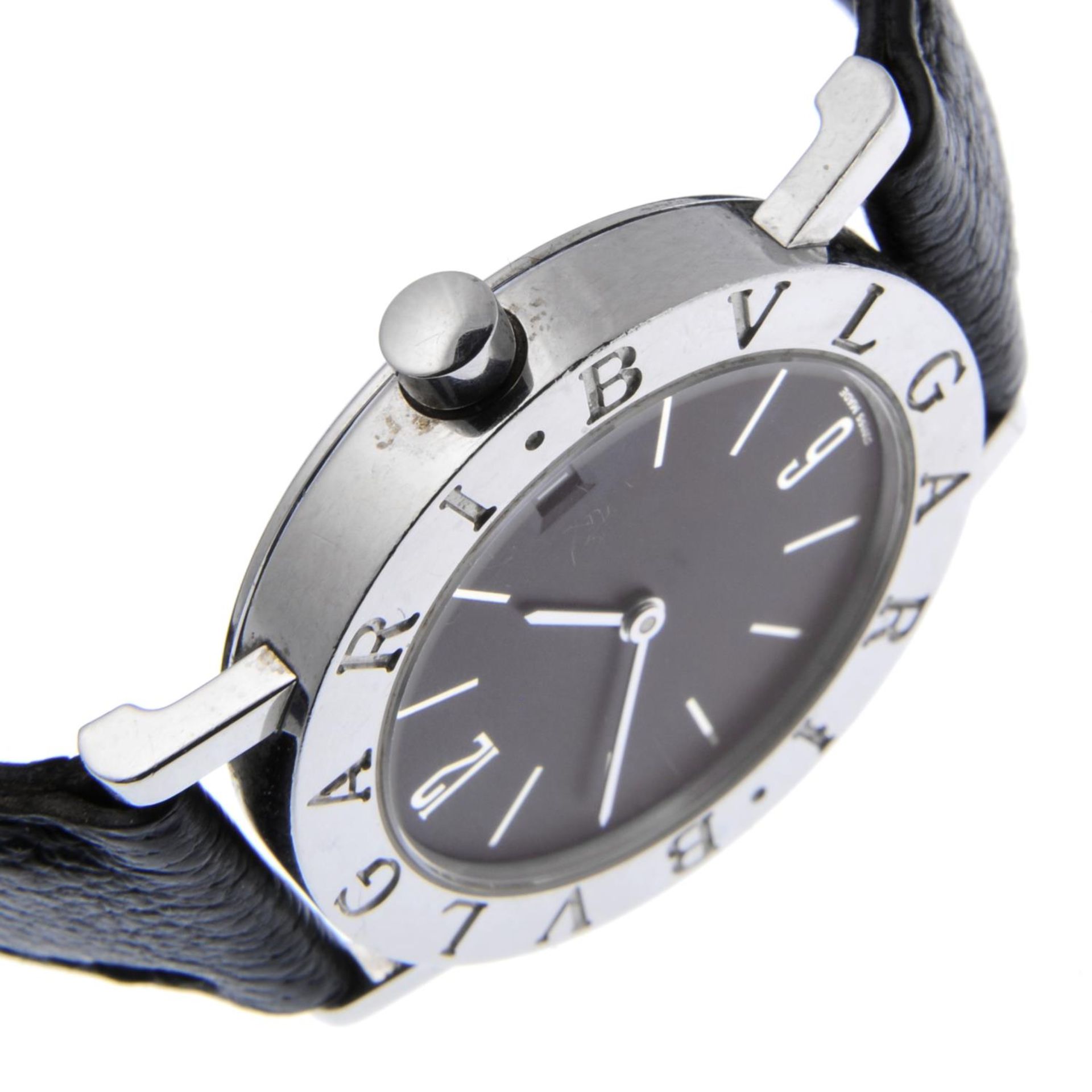 BULGARI - a mid-size Bulgari wrist watch. - Bild 4 aus 4