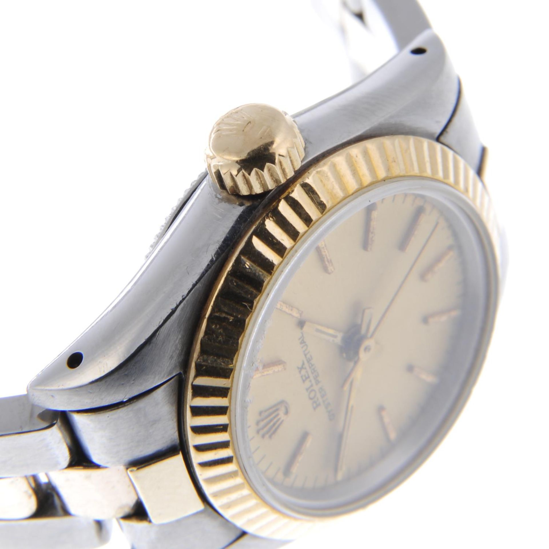 ROLEX - a lady's Oyster Perpetual bracelet watch. - Bild 4 aus 5