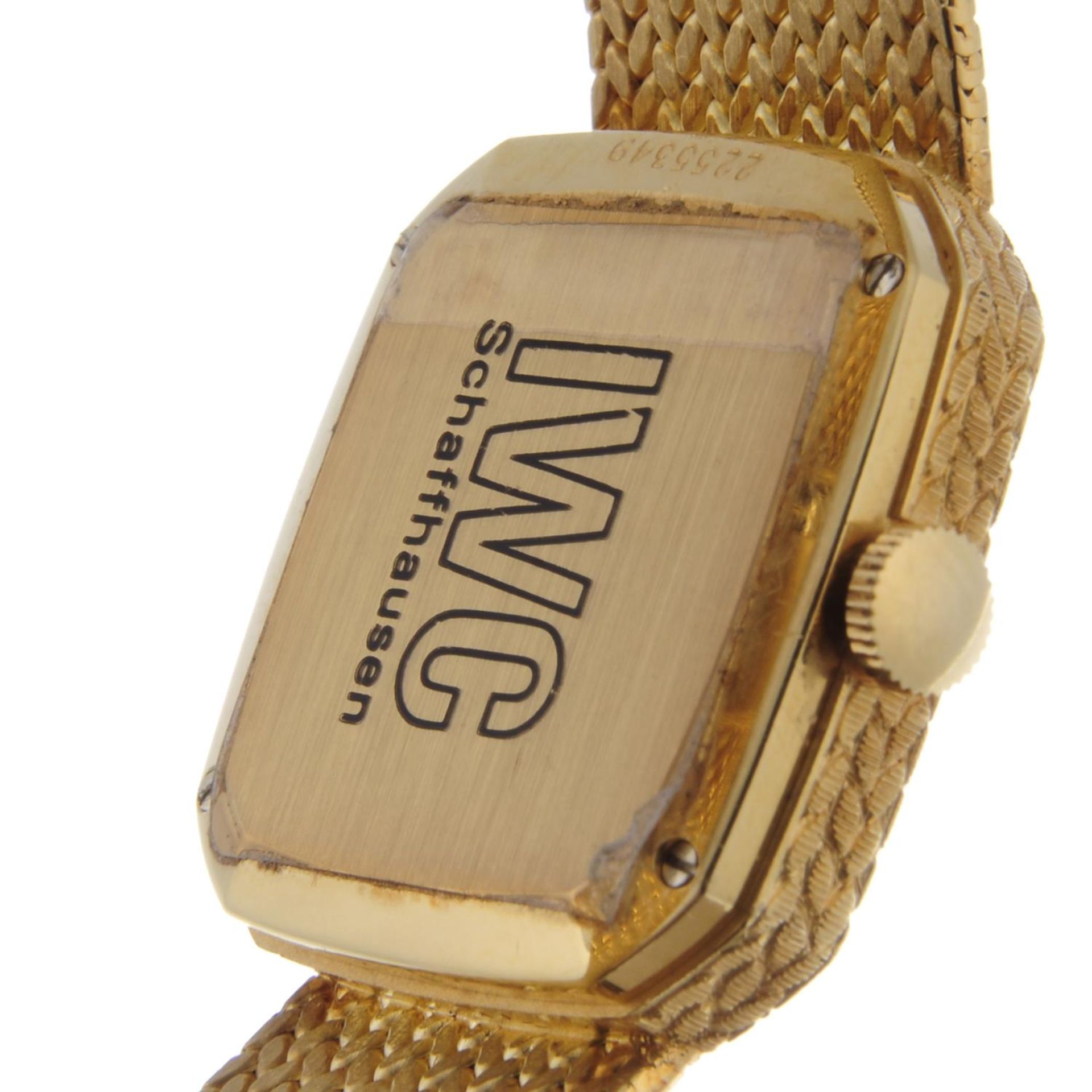 IWC - a lady's bracelet watch. - Bild 2 aus 2