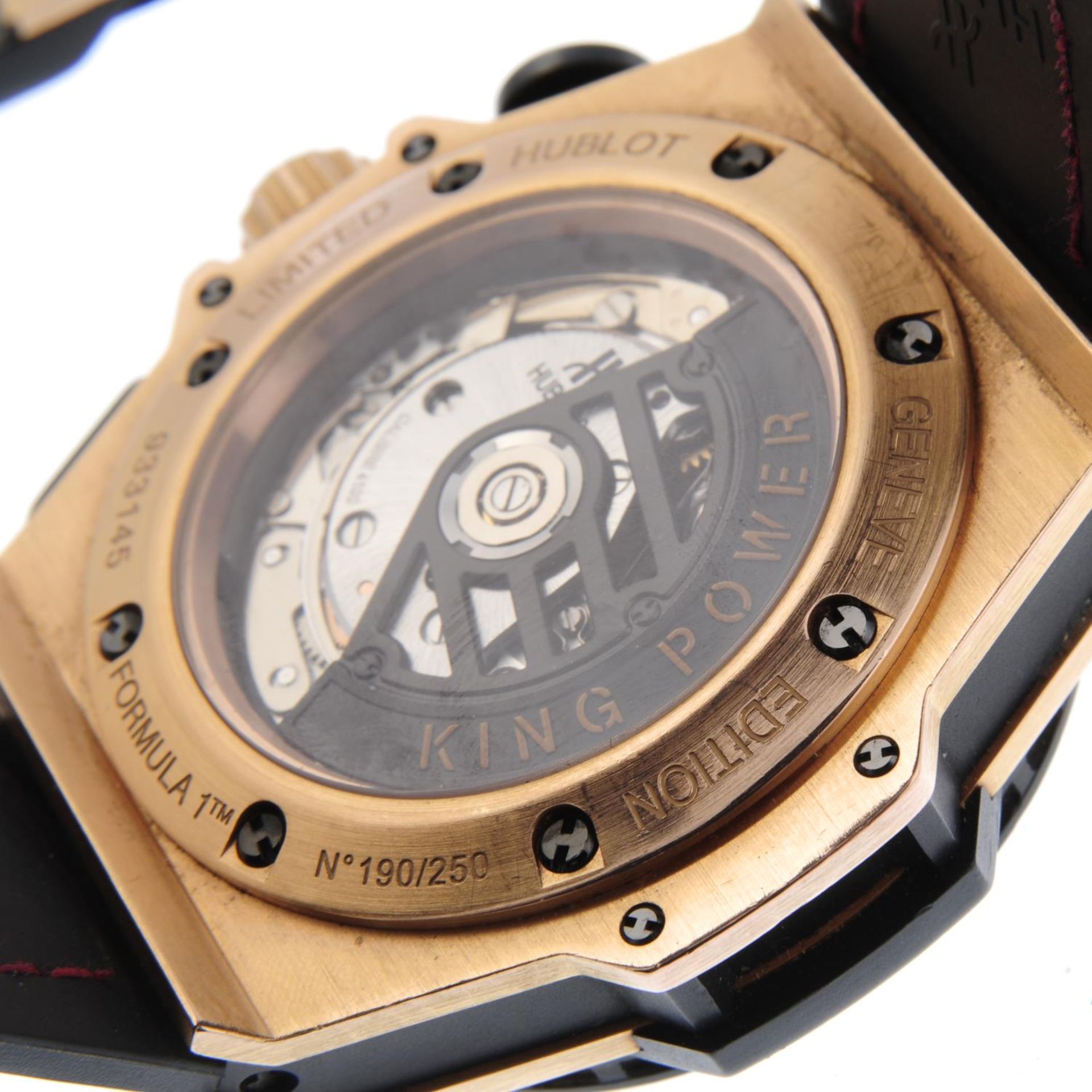 HUBLOT - a limited edition gentleman's Big Bang King Power Formula 1 chronograph wrist watch. - Bild 4 aus 5