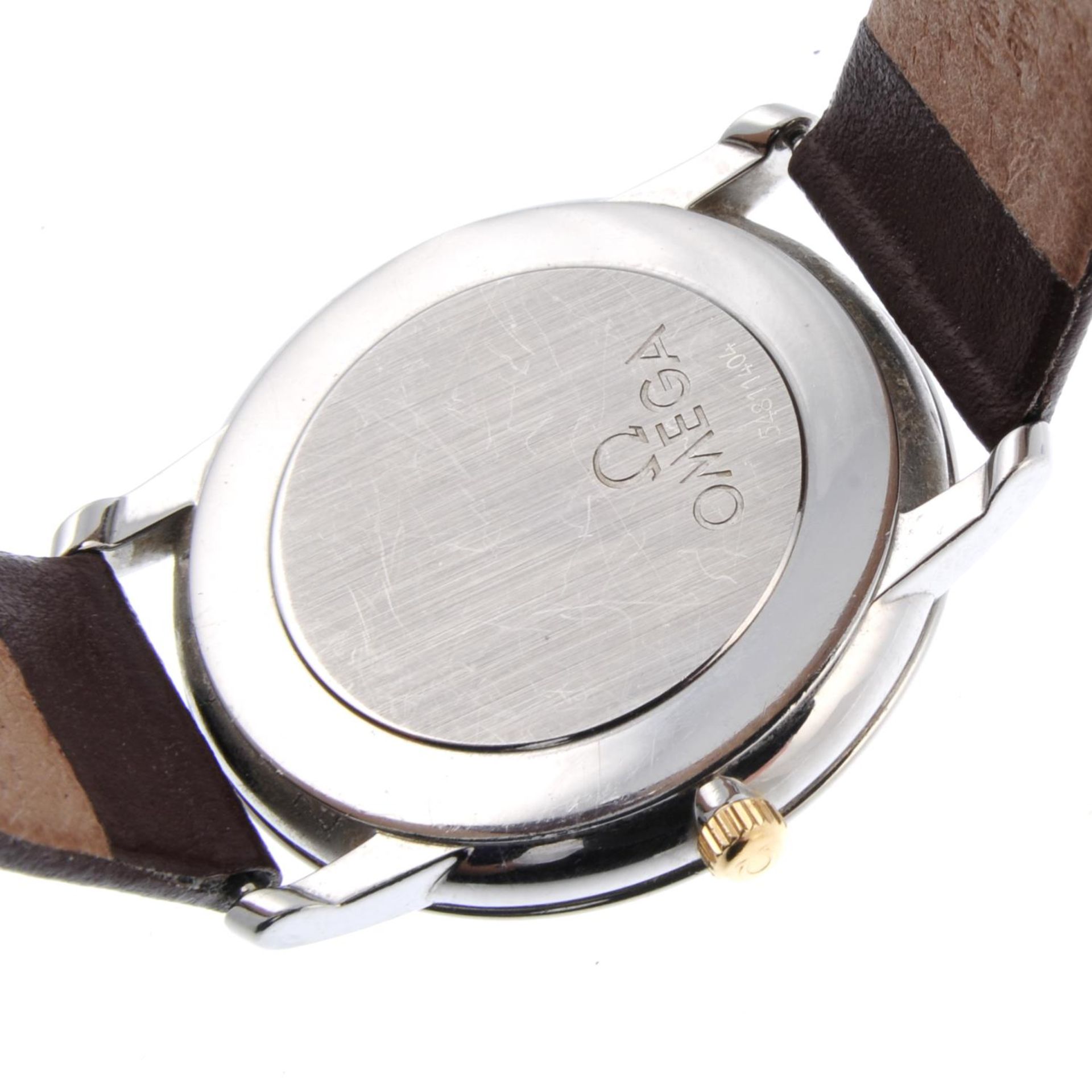 OMEGA - a gentleman's wrist watch. - Bild 3 aus 4