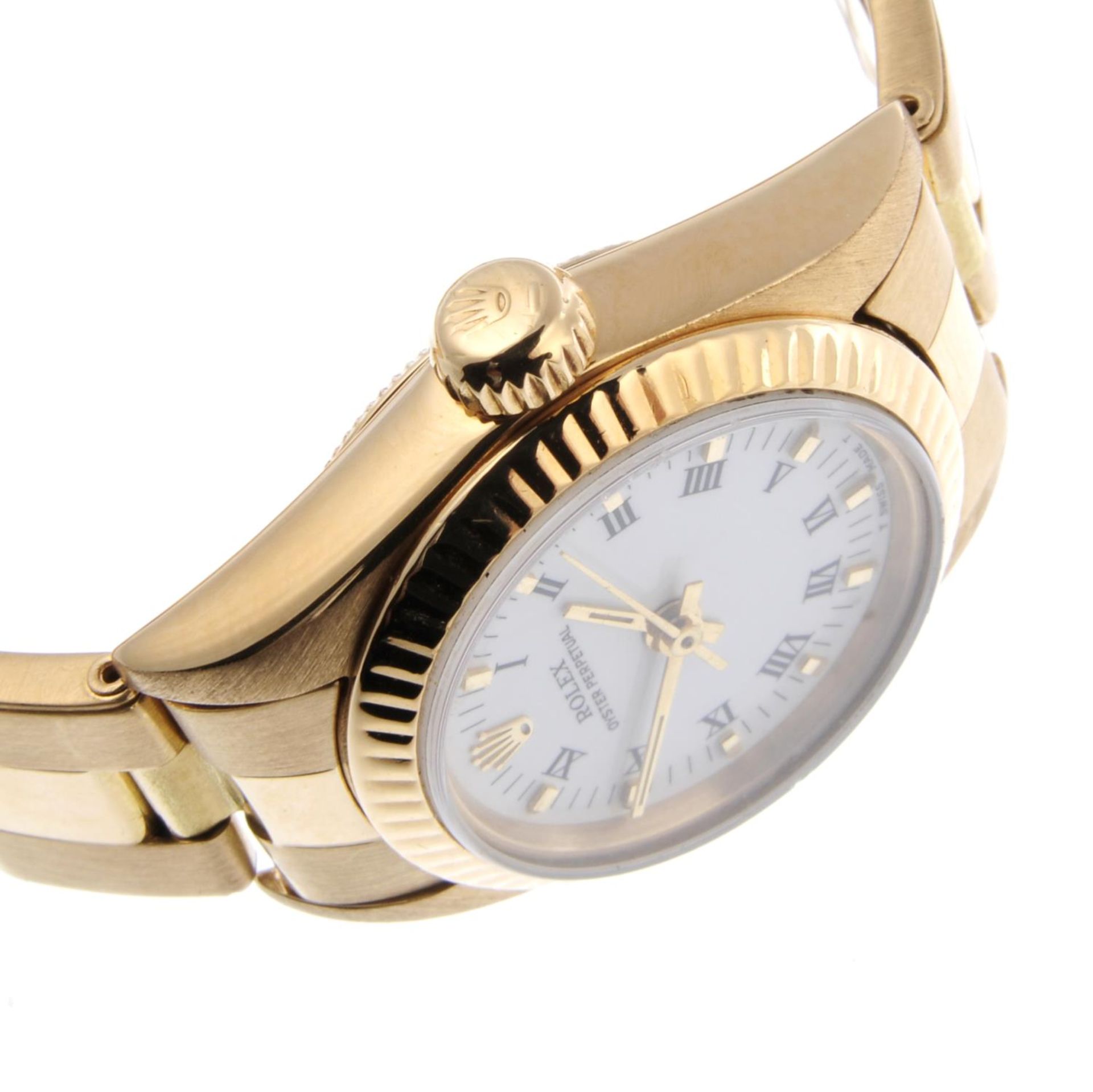 ROLEX - a lady's Oyster Perpetual bracelet watch. - Bild 3 aus 4