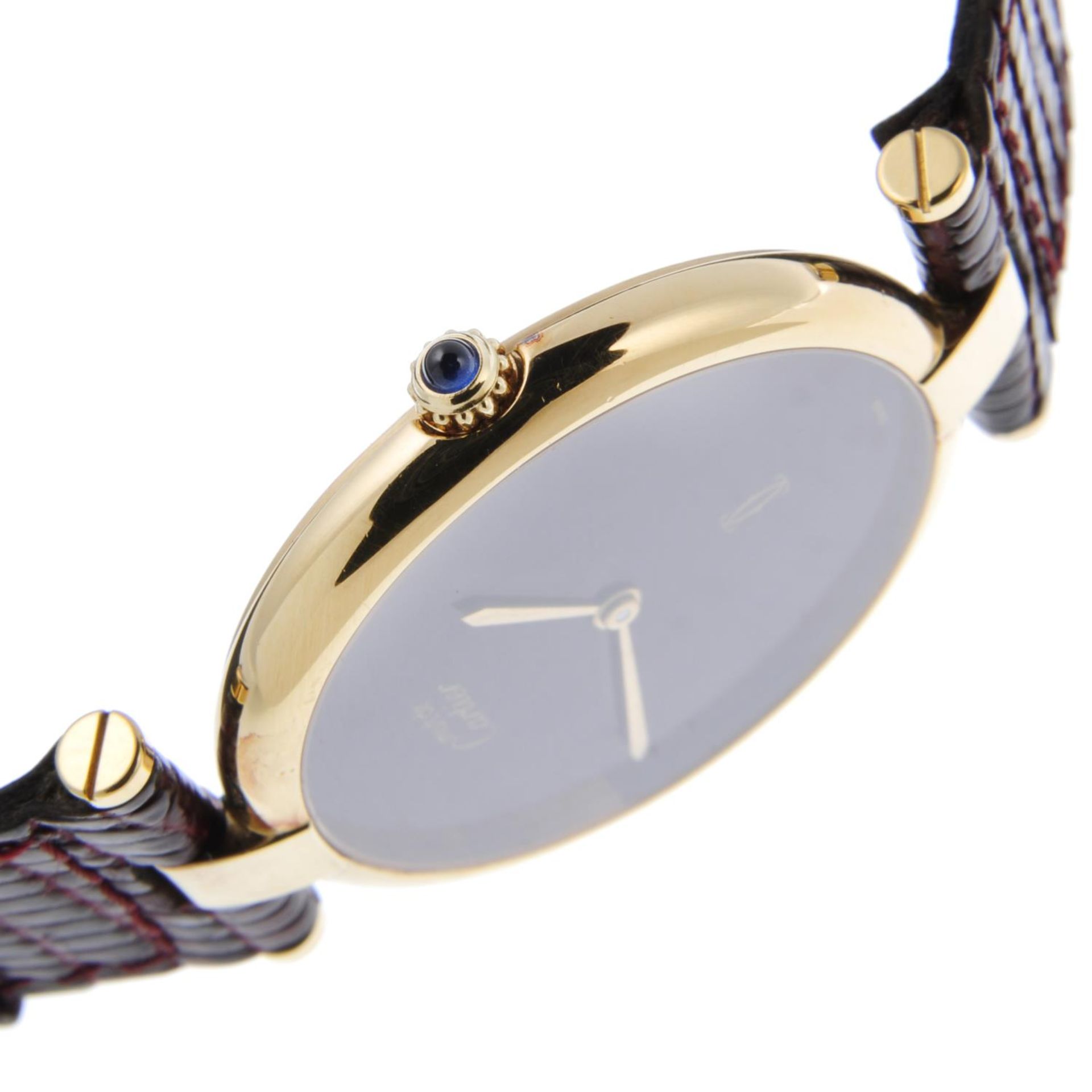 CARTIER - a Must De Cartier Vendome wrist watch. - Bild 4 aus 4