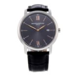 BAUME & MERCIER - a gentleman's Classima XL wrist watch.