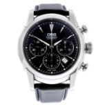 ORIS - a gentleman's Artelier chronograph wrist watch.