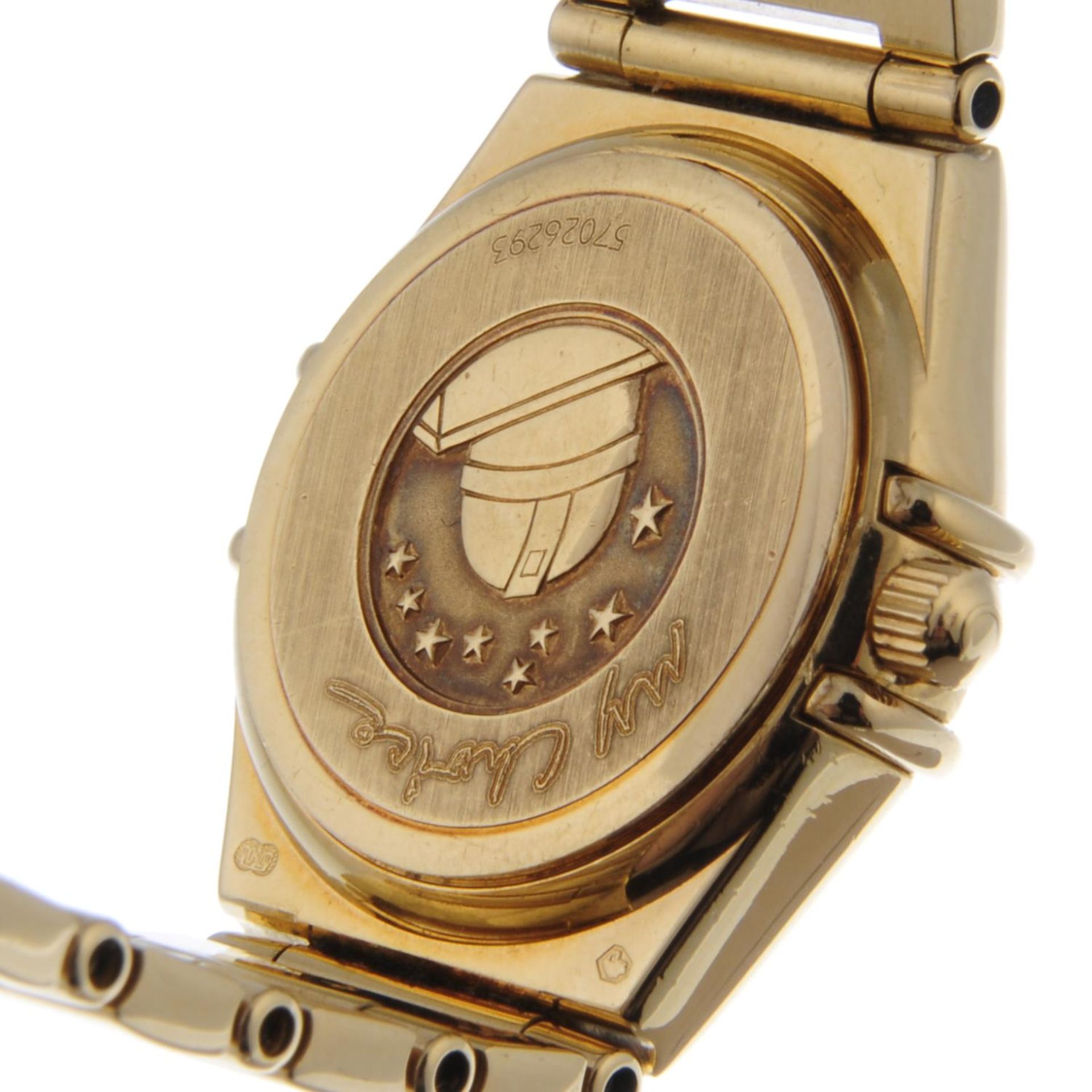 OMEGA - a lady's Constellation My Choice bracelet watch. - Bild 2 aus 2
