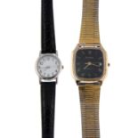 A bag of assorted watches, to include examples by Fossil and Hugo Boss.