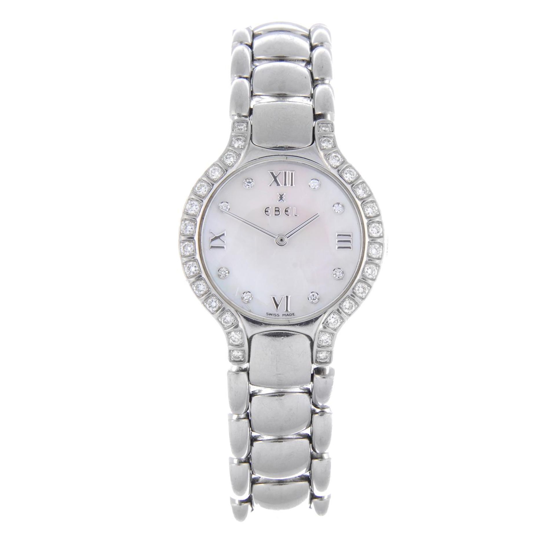 EBEL - a lady's Beluga bracelet watch.