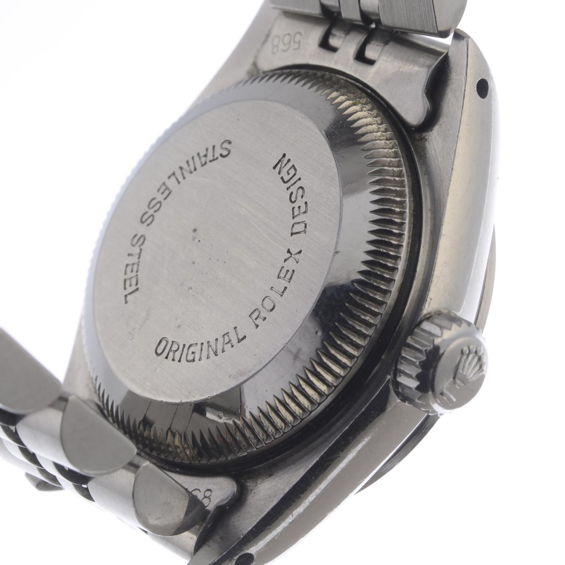 ROLEX - a lady's Oyster Perpetual Date bracelet watch. - Bild 2 aus 2