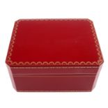 CARTIER - a complete watch box.