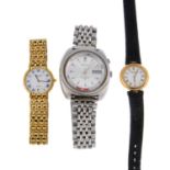 A group of five assorted watches,