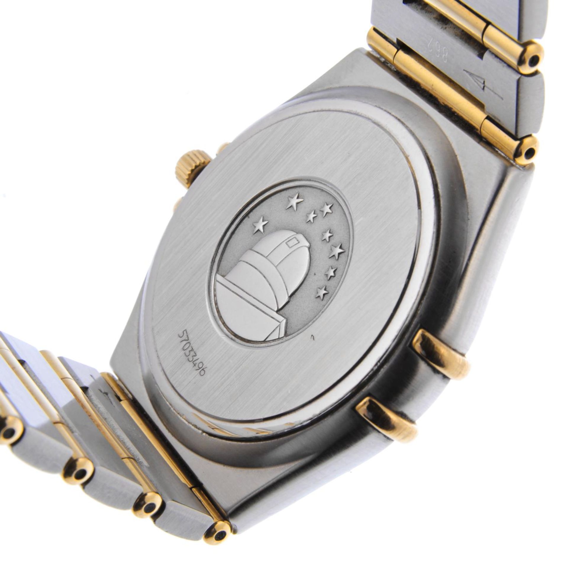 OMEGA - a gentleman's Constellation bracelet watch. - Bild 4 aus 4