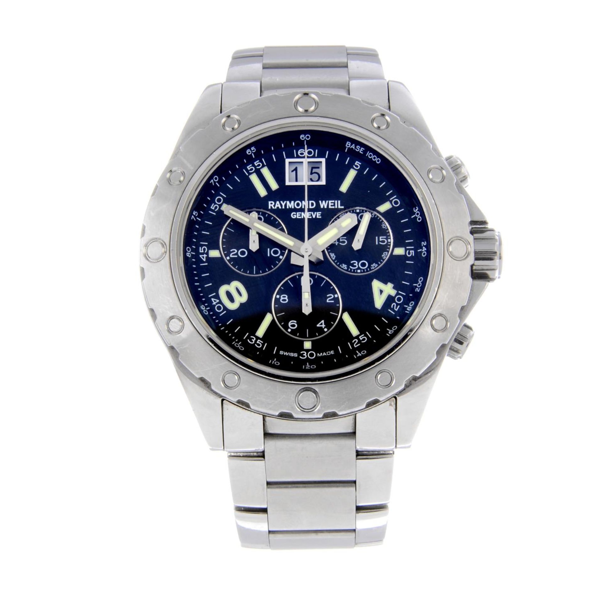 RAYMOND WEIL - a gentleman's Sport chronograph bracelet watch.