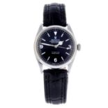 ROLEX - a gentleman's Oyster Perpetual Explorer wrist watch.