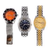 A group of eight assorted watches,