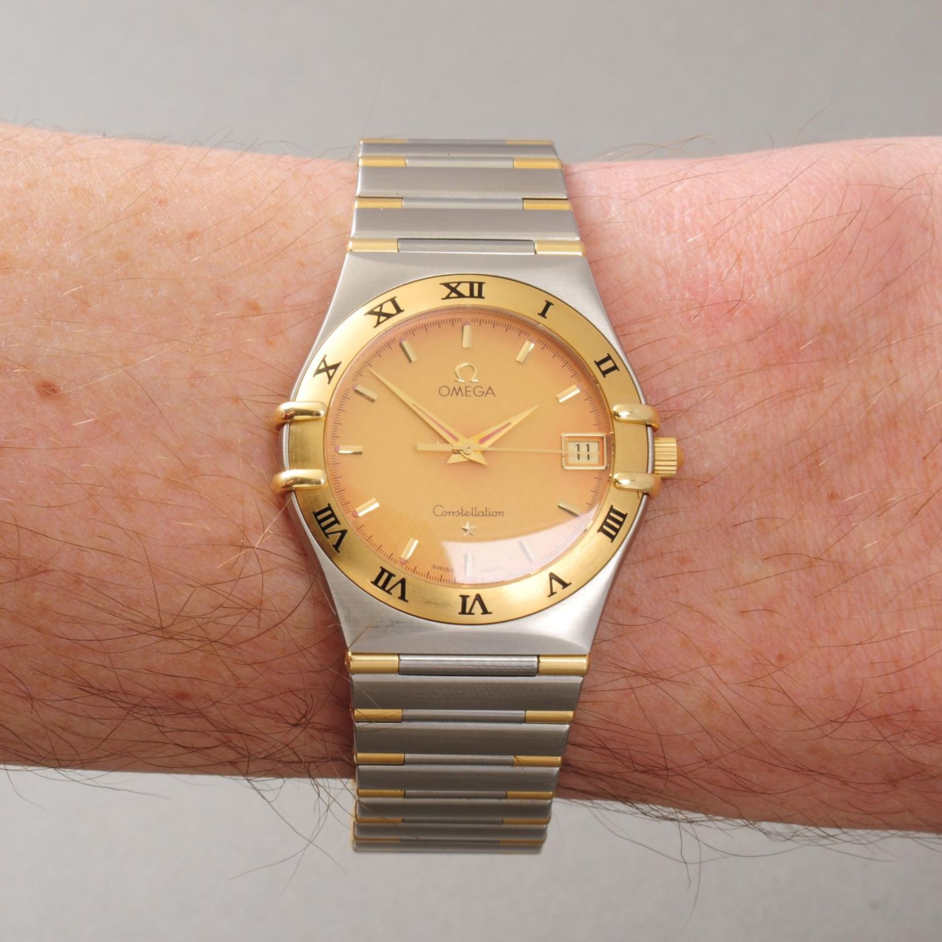 OMEGA - a gentleman's Constellation bracelet watch. - Bild 3 aus 5