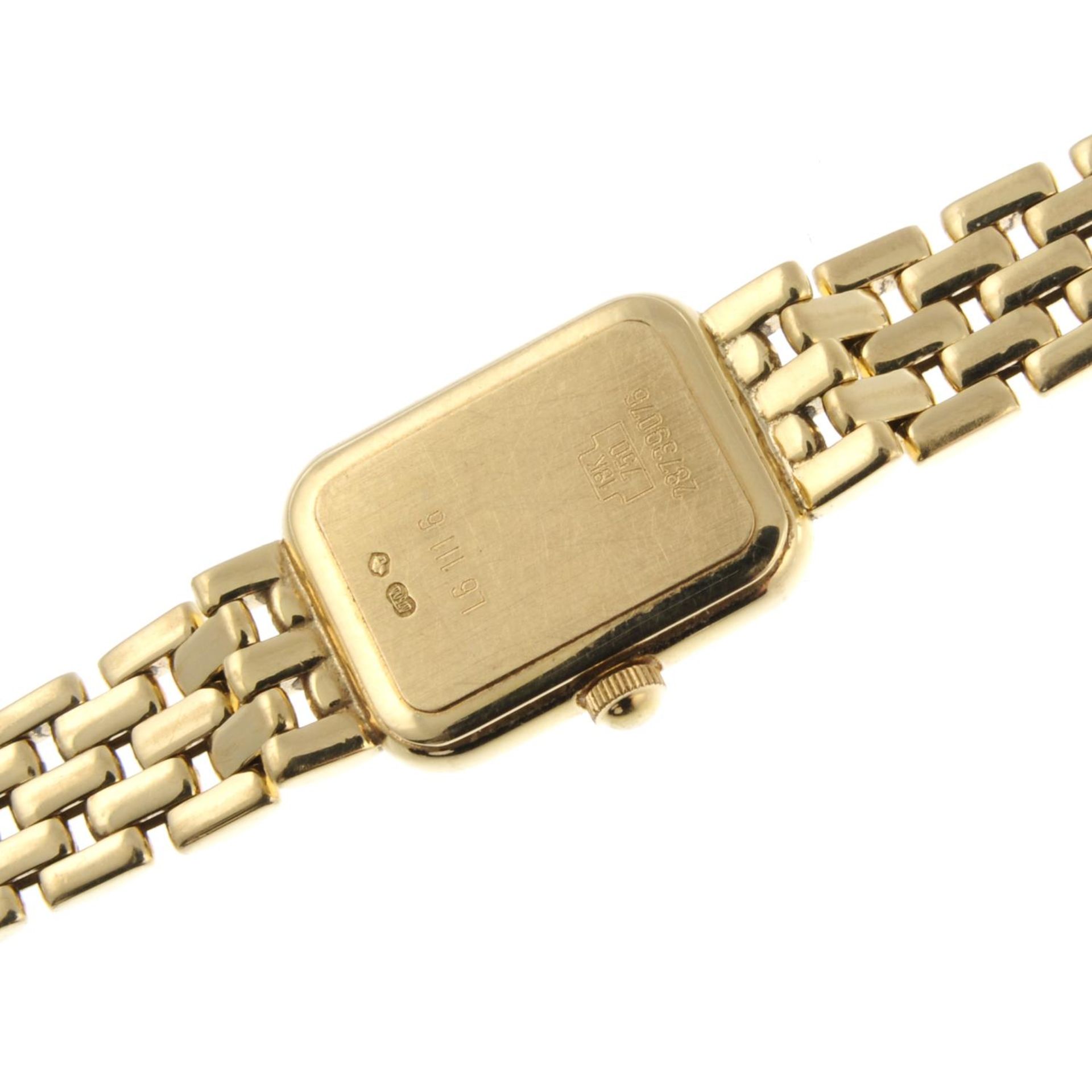 LONGINES - a lady's Prestige Gold bracelet watch. - Bild 4 aus 4