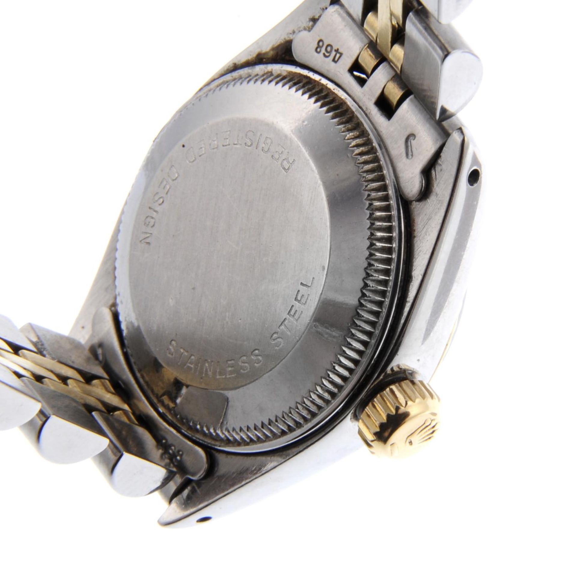 ROLEX - a lady's Oyster Perpetual Datejust bracelet watch. - Bild 4 aus 4