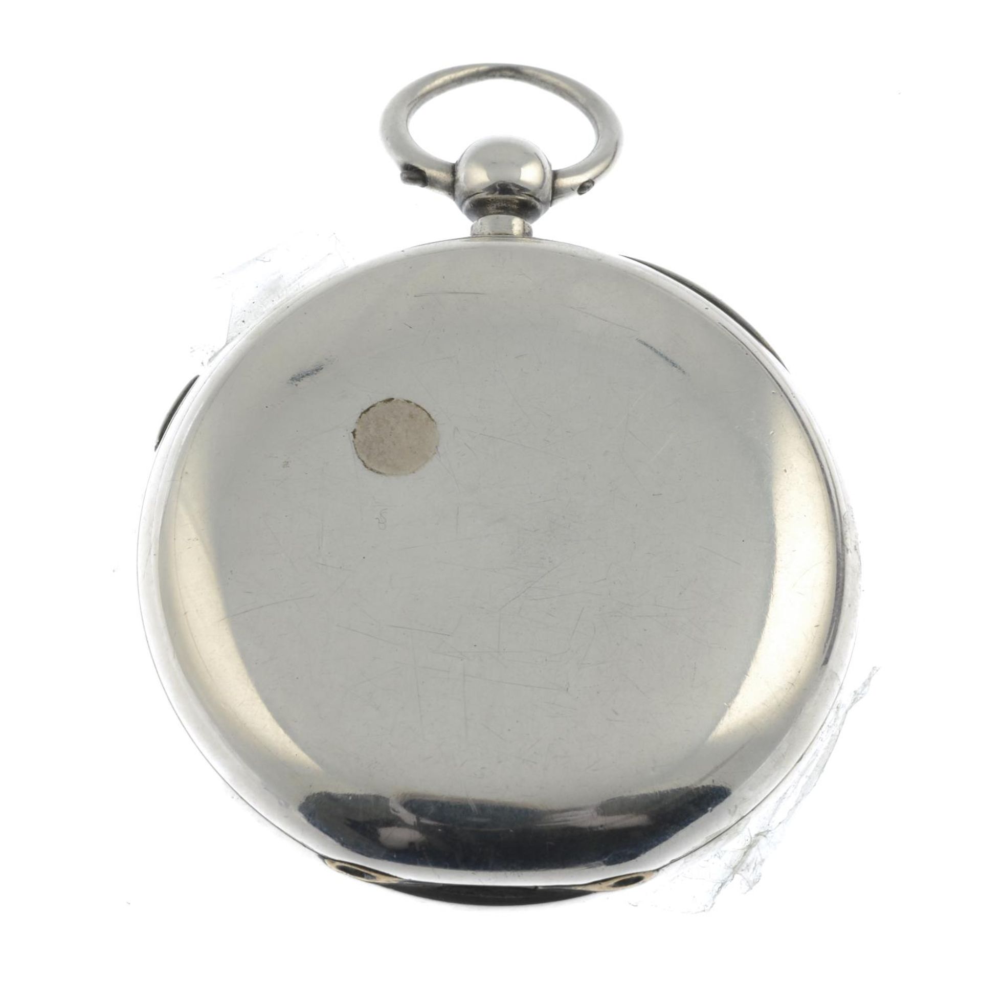 A Victorian silver pocket watch.Hallmarks for Chester, 1890.162.47gms. - Bild 2 aus 2