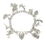 A charm bracelet.