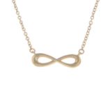 An 18ct gold 'Infinity' necklace, by Tiffany & Co.