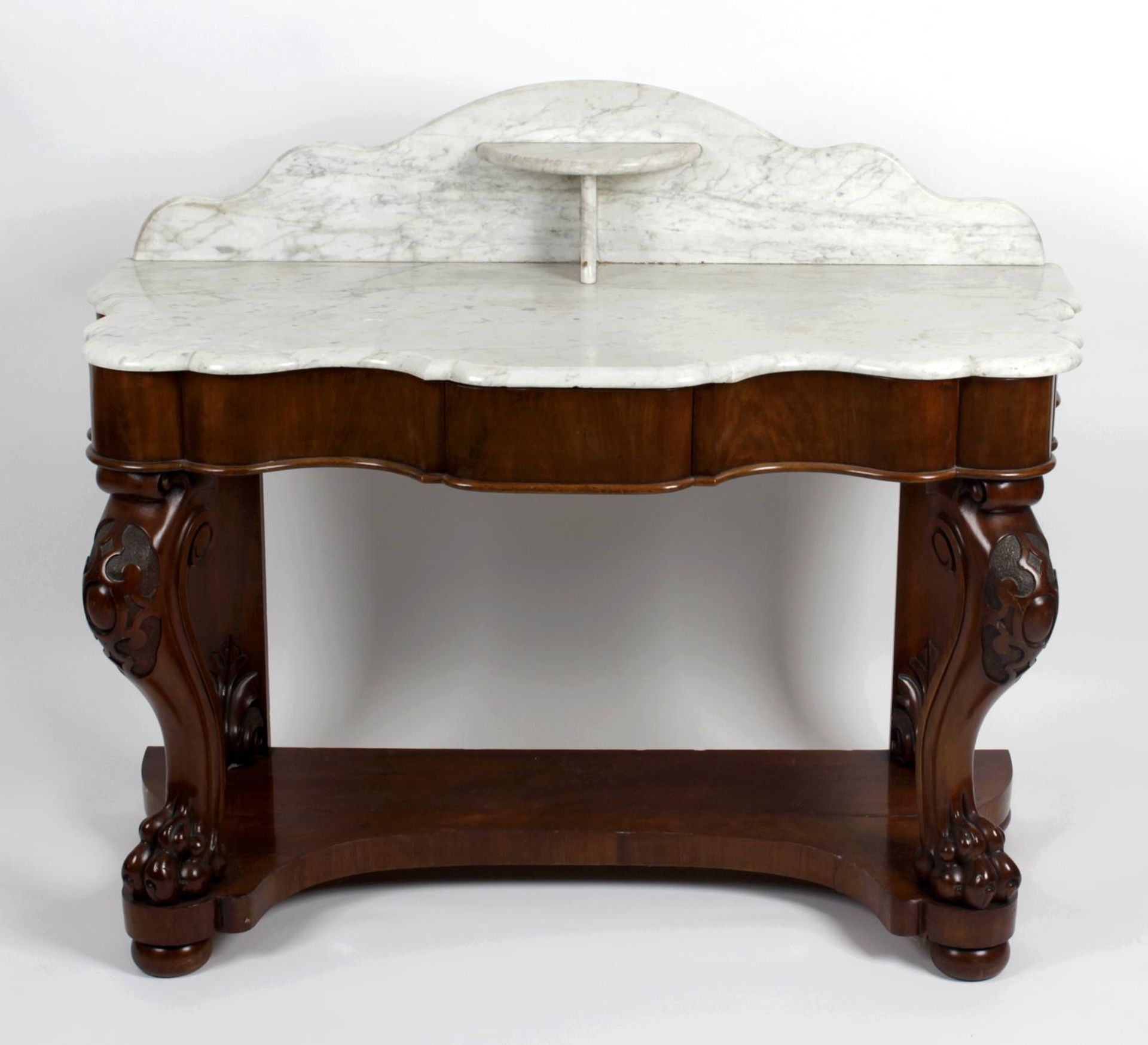 A Victorian mahogany Duchess style dressing table,