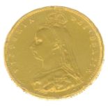 Victoria, Half-Sovereign 1887, shield rev.