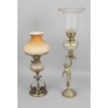 A selection of 10 late-19th century and later small oil lamps,