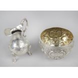 A Victorian Scottish silver sugar bowl,